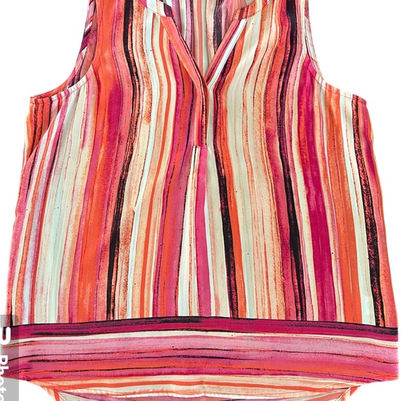 APT 9 Striped sleeveless top - Picture 4 of 5